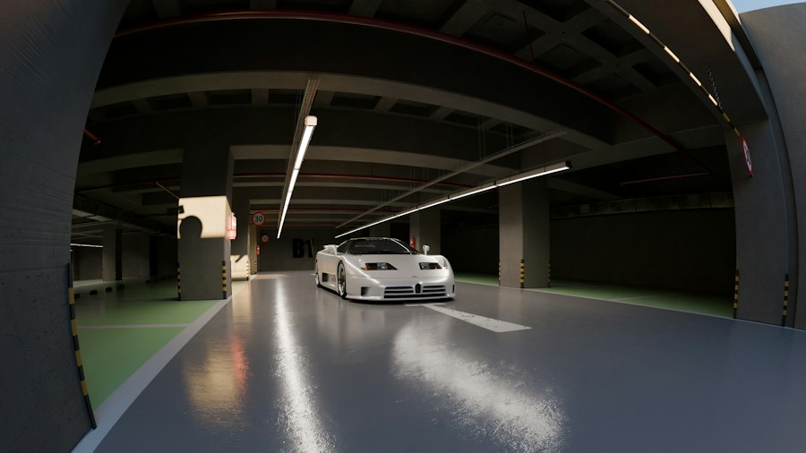 Photo epoxy garage floor durability lifespan